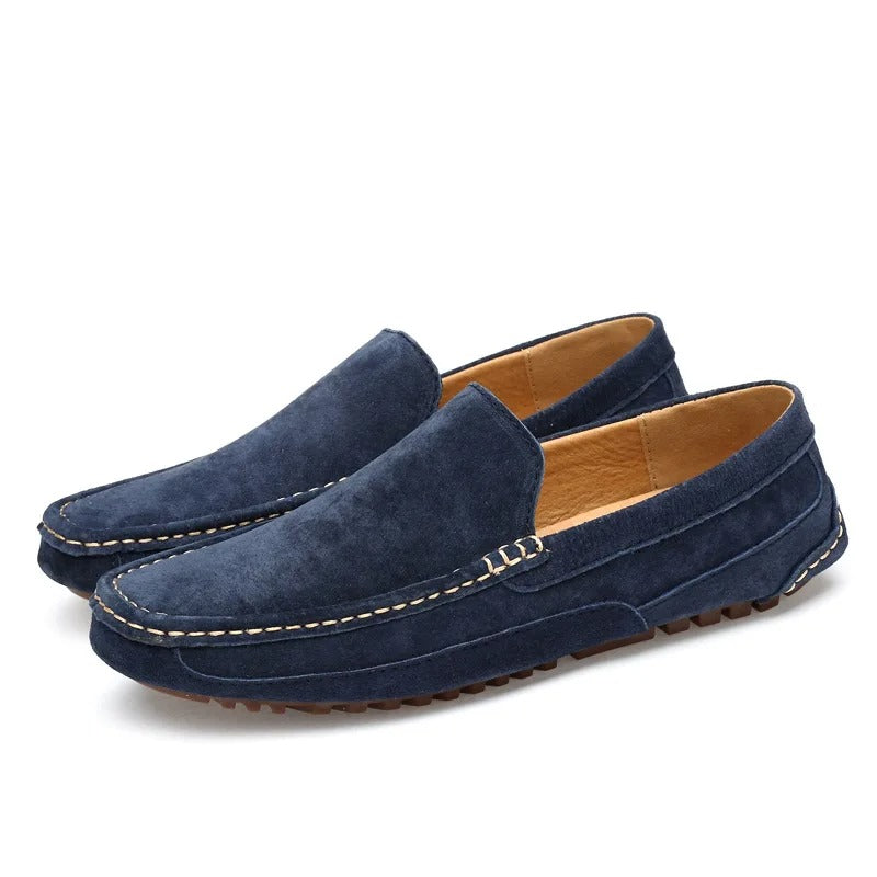 Milo Men's Moccasins | Soft Suede, Versatile Style 1