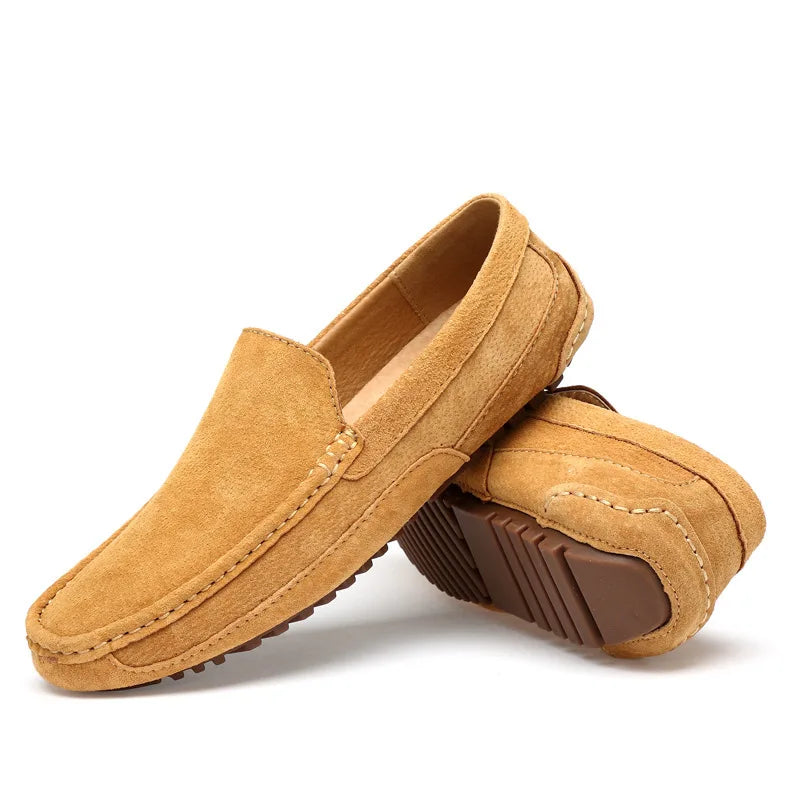 Milo Men's Moccasins | Soft Suede, Versatile Style 6
