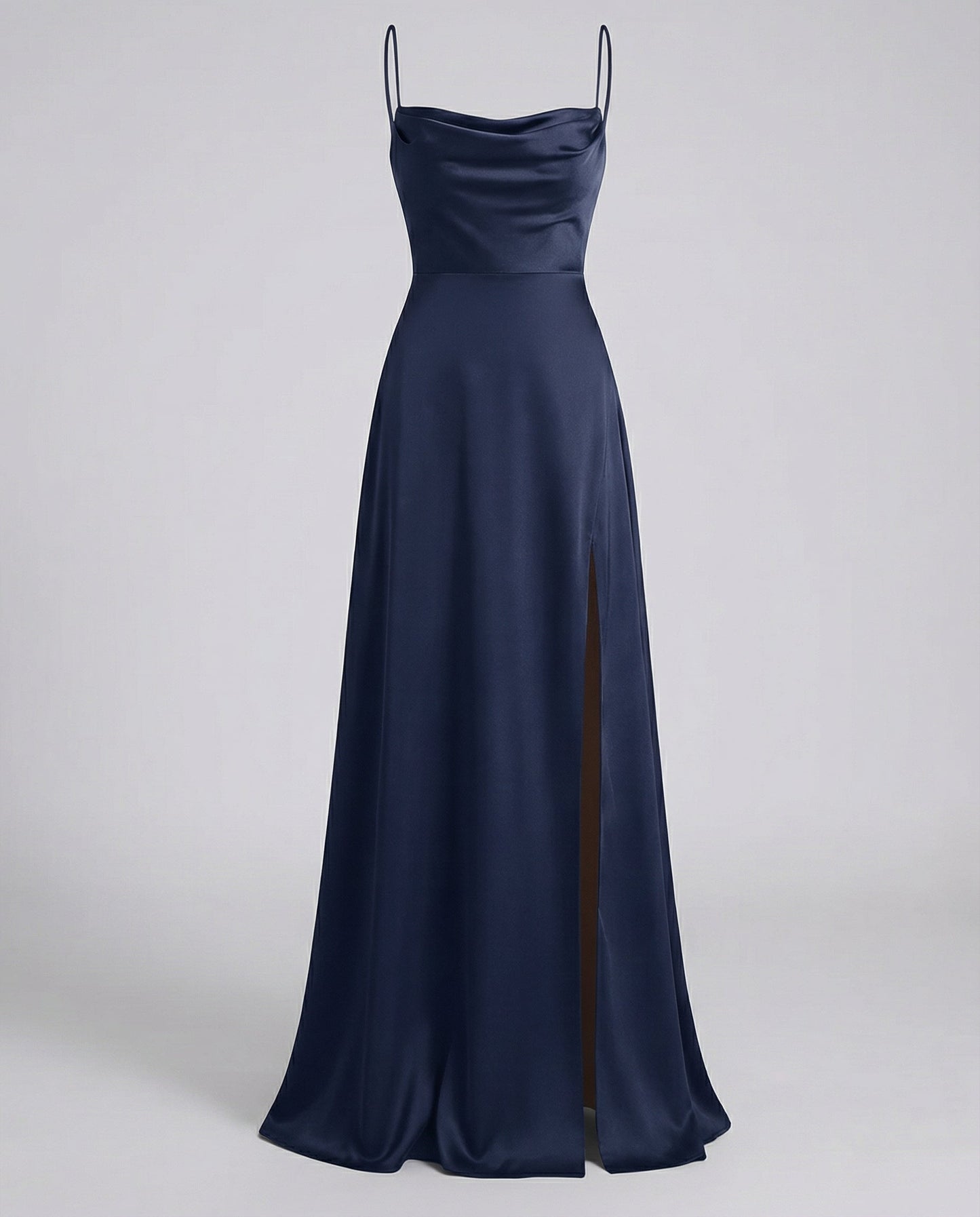 Mira Women's Maxi Dress | Elegant Flowing Cut with Leg Slit 5