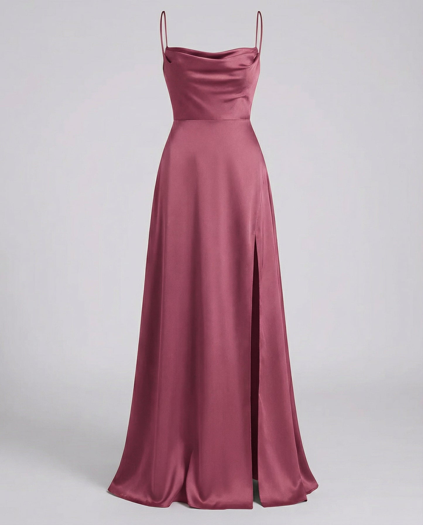 Mira Women's Maxi Dress | Elegant Flowing Cut with Leg Slit 7