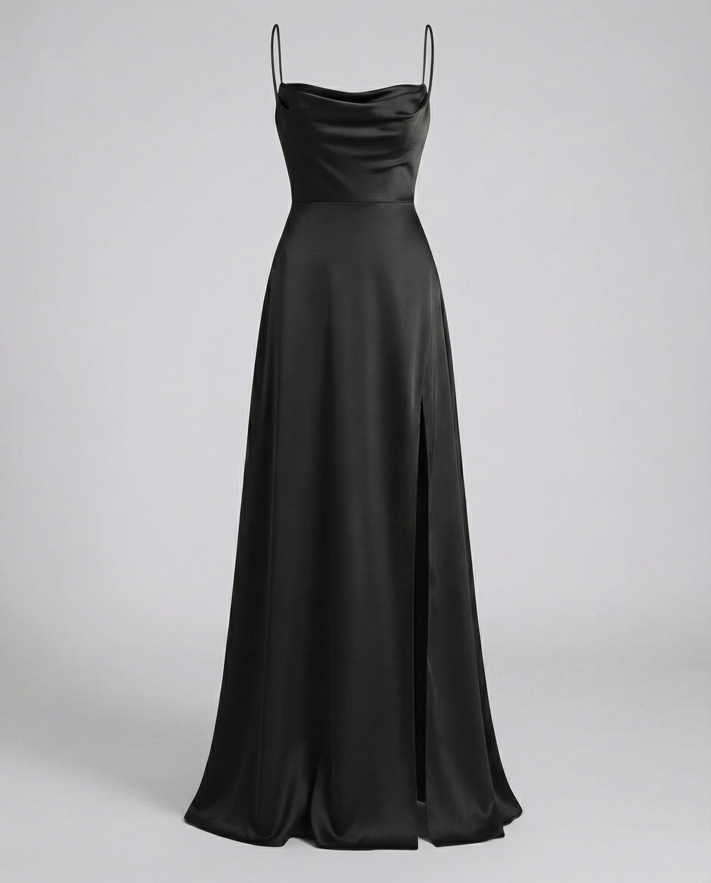 Mira Women's Maxi Dress | Elegant Flowing Cut with Leg Slit 9