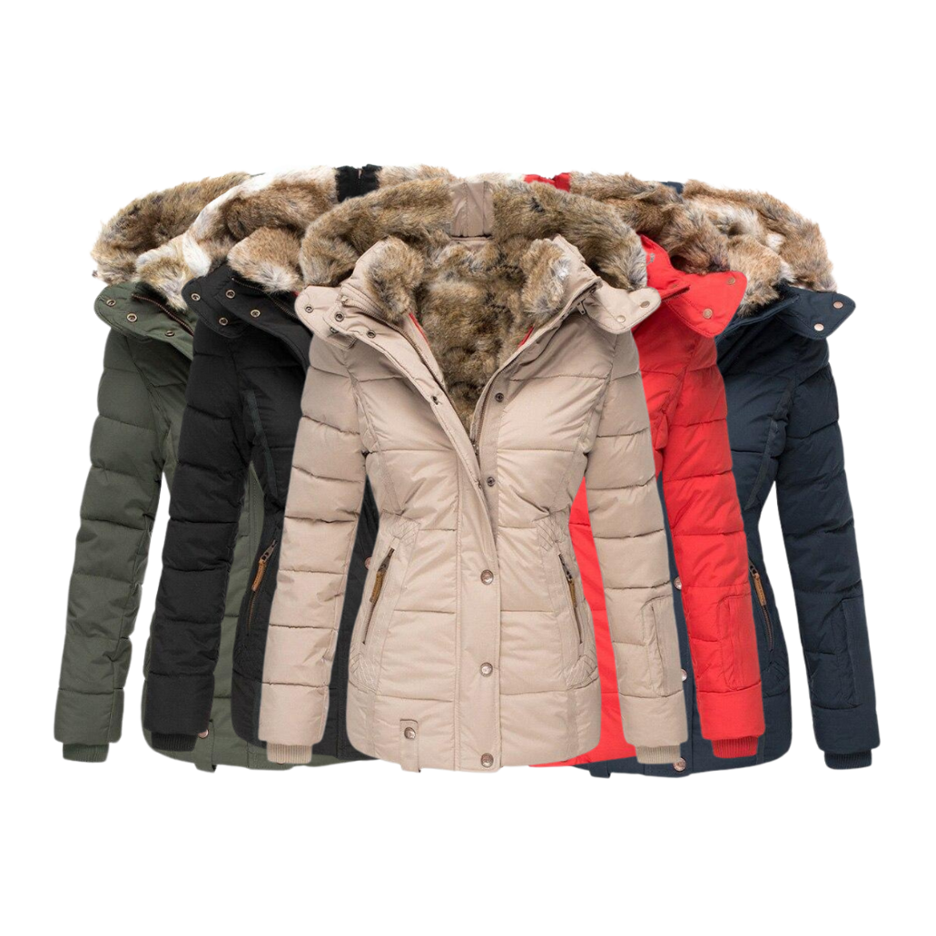Mira Women's Winter Jacket | Soft Fur Lining, Slim Fit 5