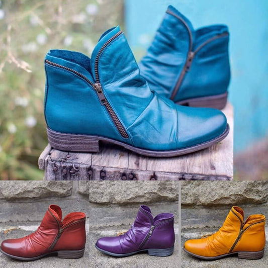 Navajo Women's Ankle Boots | Durable PU and Rubber for Cold Days 1