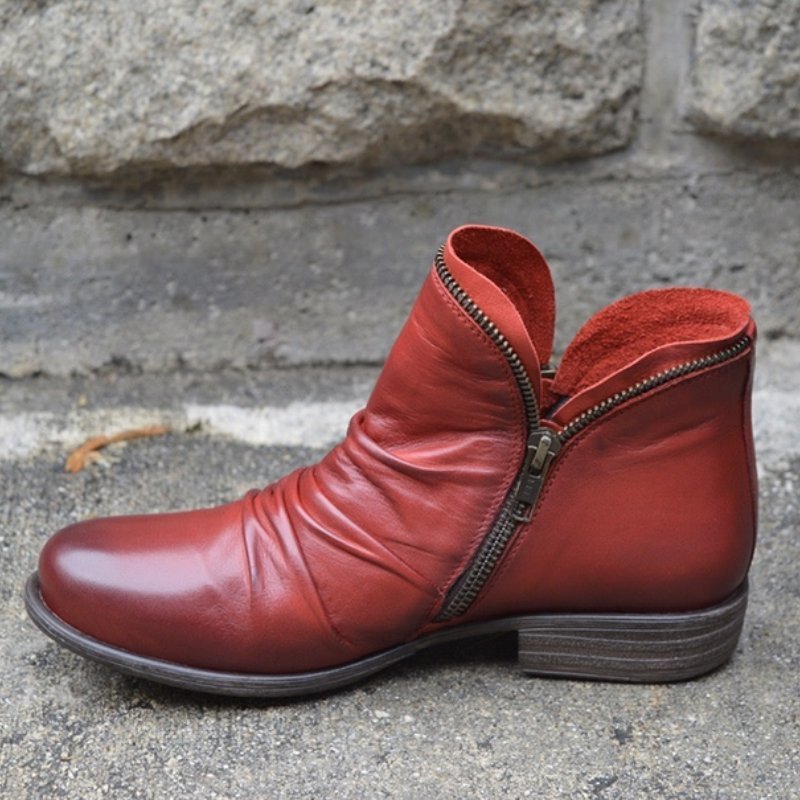 Navajo Women's Ankle Boots | Durable PU and Rubber for Cold Days 4