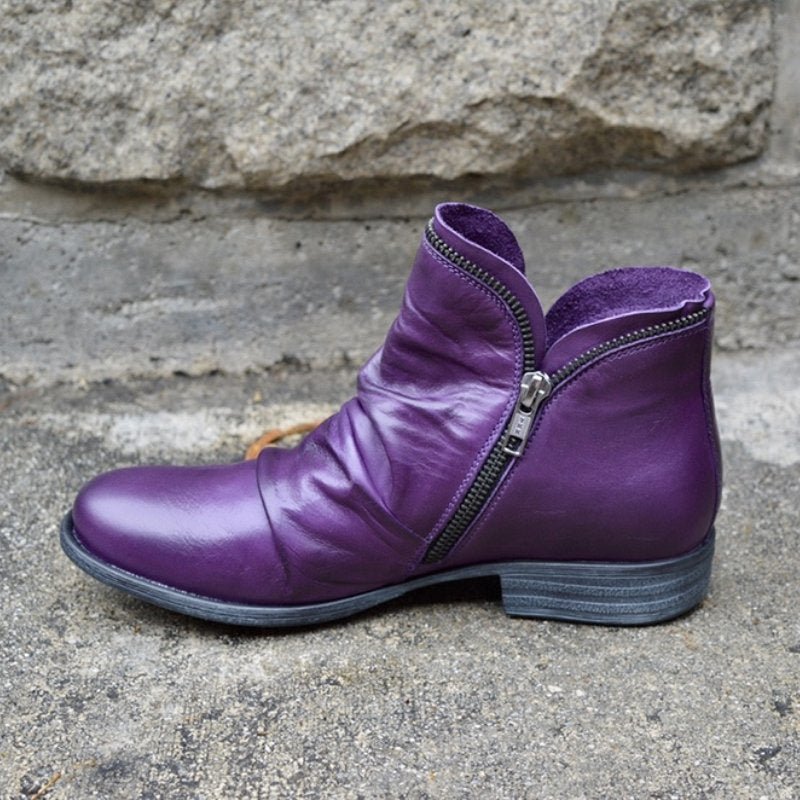 Navajo Women's Ankle Boots | Durable PU and Rubber for Cold Days 5