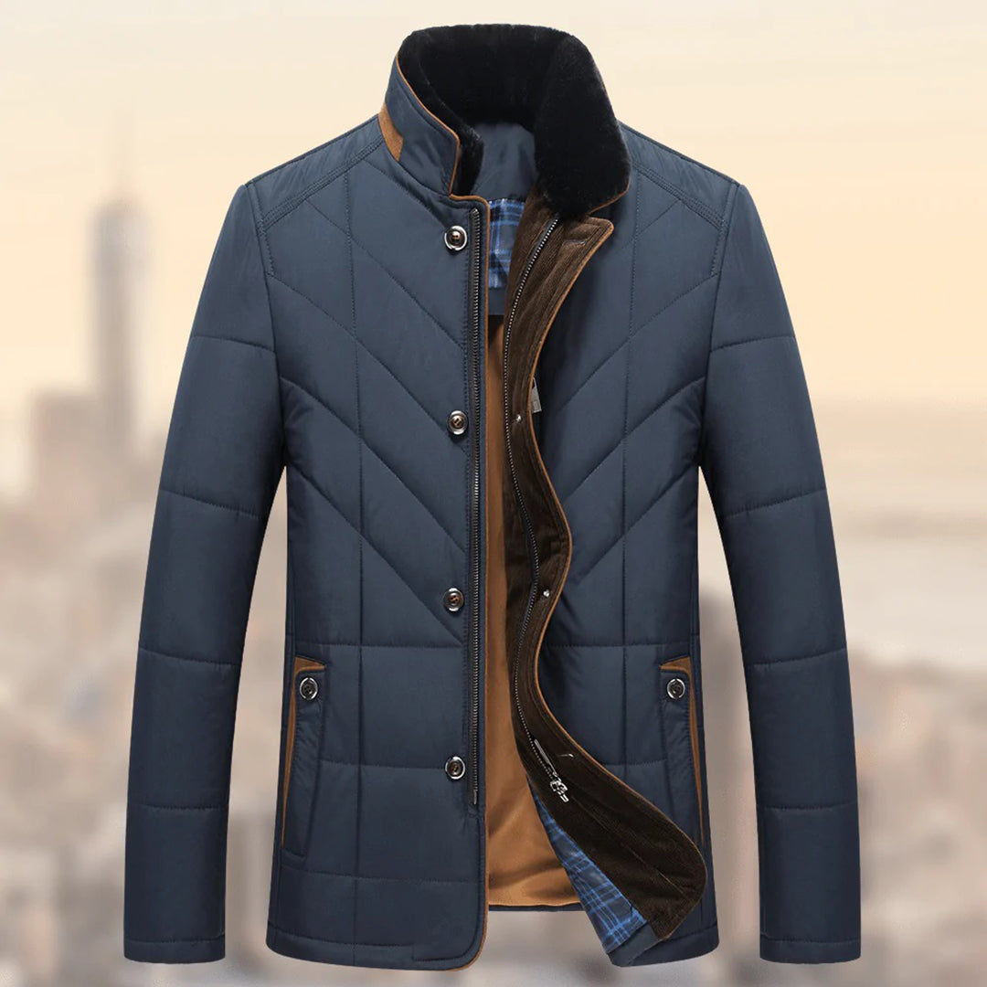 Nico Men's Winter Jacket | Quilted, Timeless Design with High-Quality Insulation