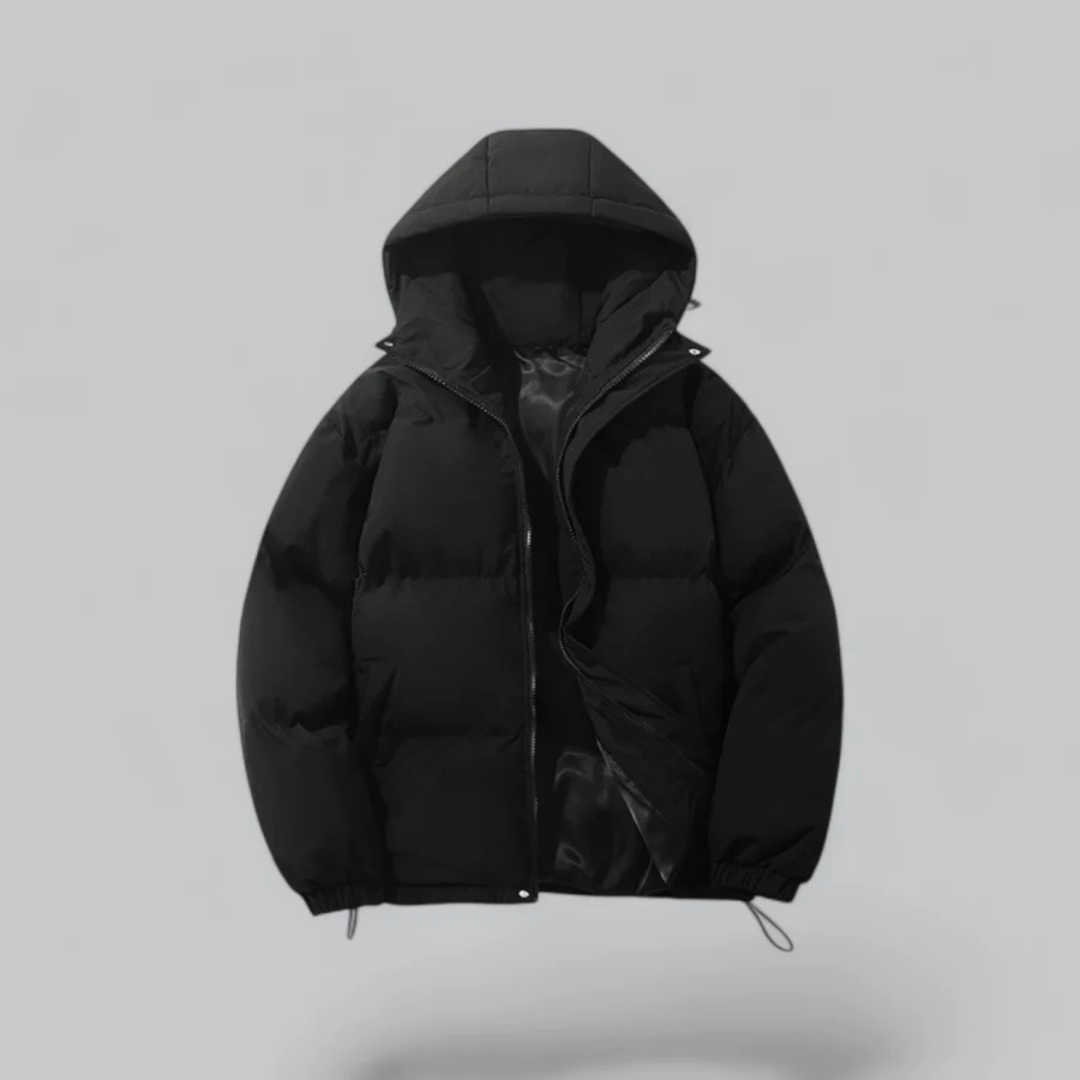 Niels Men's Winter Jacket | Quilted with Hood, Functional Comfort