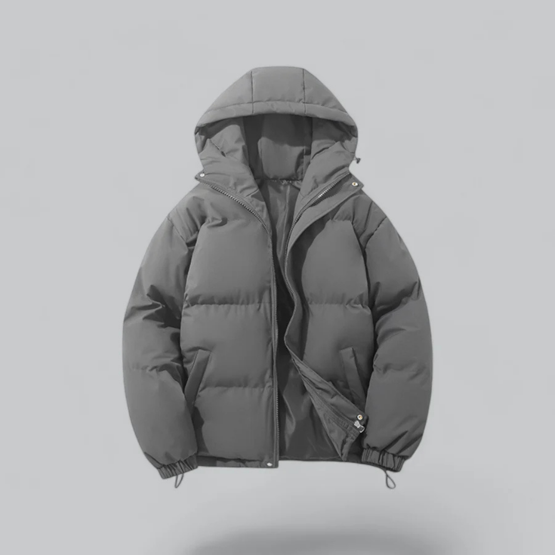 Niels Men's Winter Jacket | Quilted with Hood, Functional Comfort