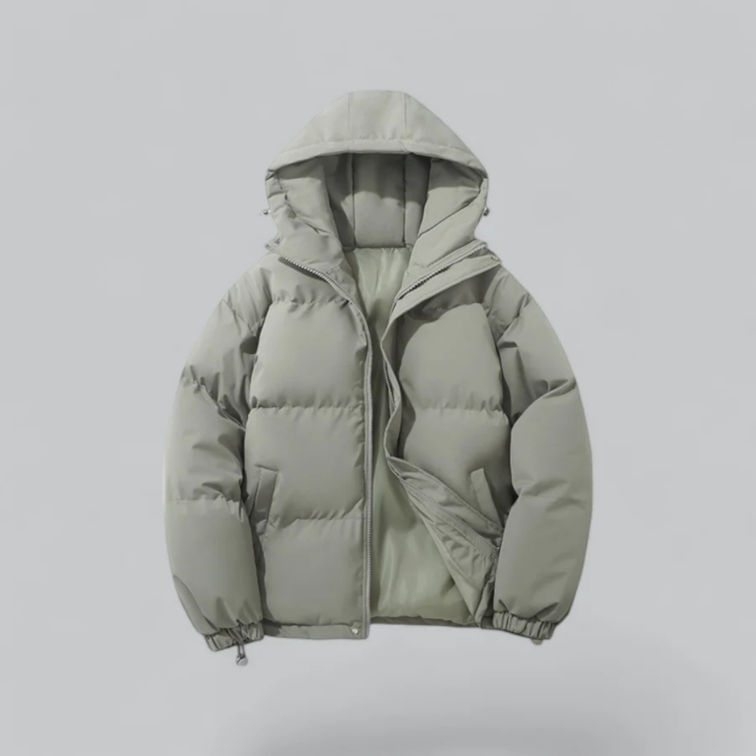 Niels Men's Winter Jacket | Quilted with Hood, Functional Comfort