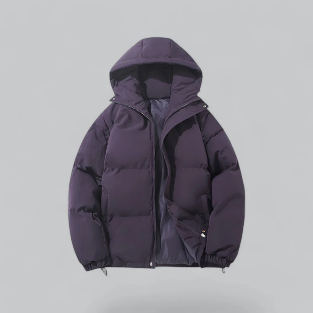 Niels Men's Winter Jacket | Quilted with Hood, Functional Comfort