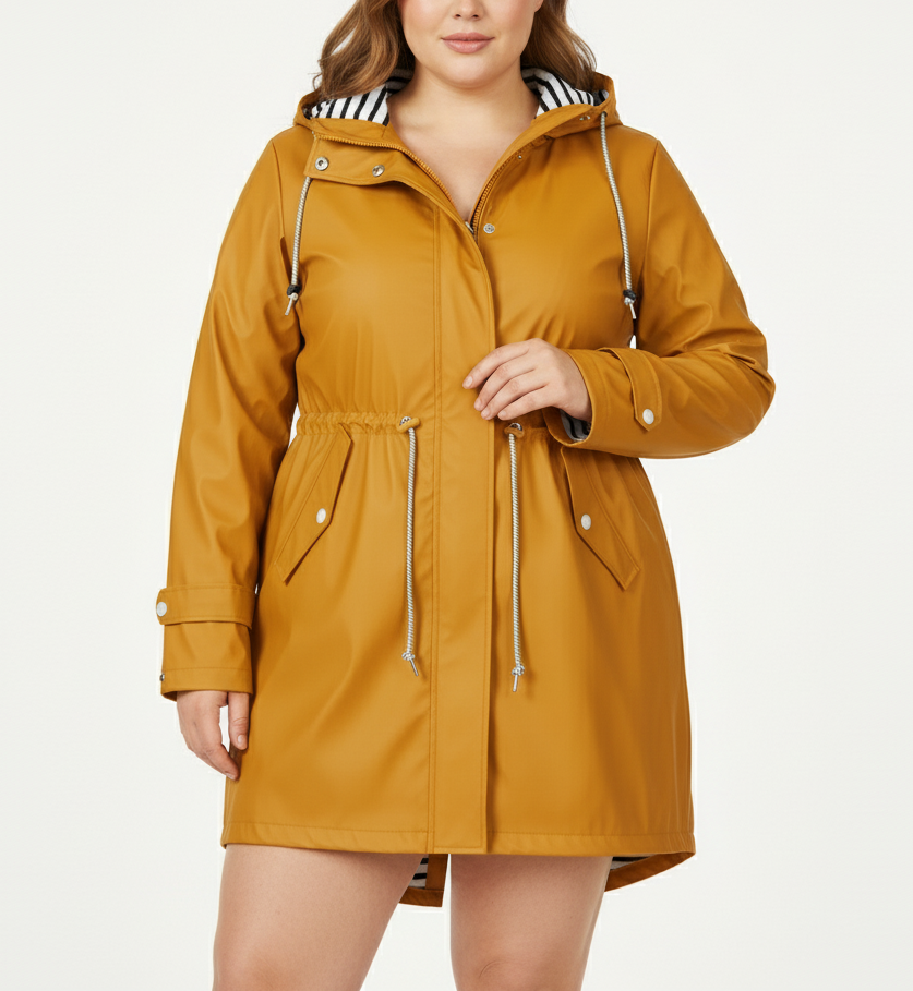 Nina Women's Rain Jacket | Waterproof, Plus Size 1