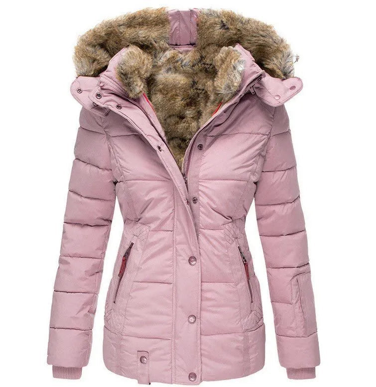 Nora Ladies Winter Coat | Long Cut, With Hood