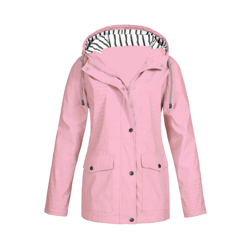Ladies Rain Jacket – Waterproof & Modern