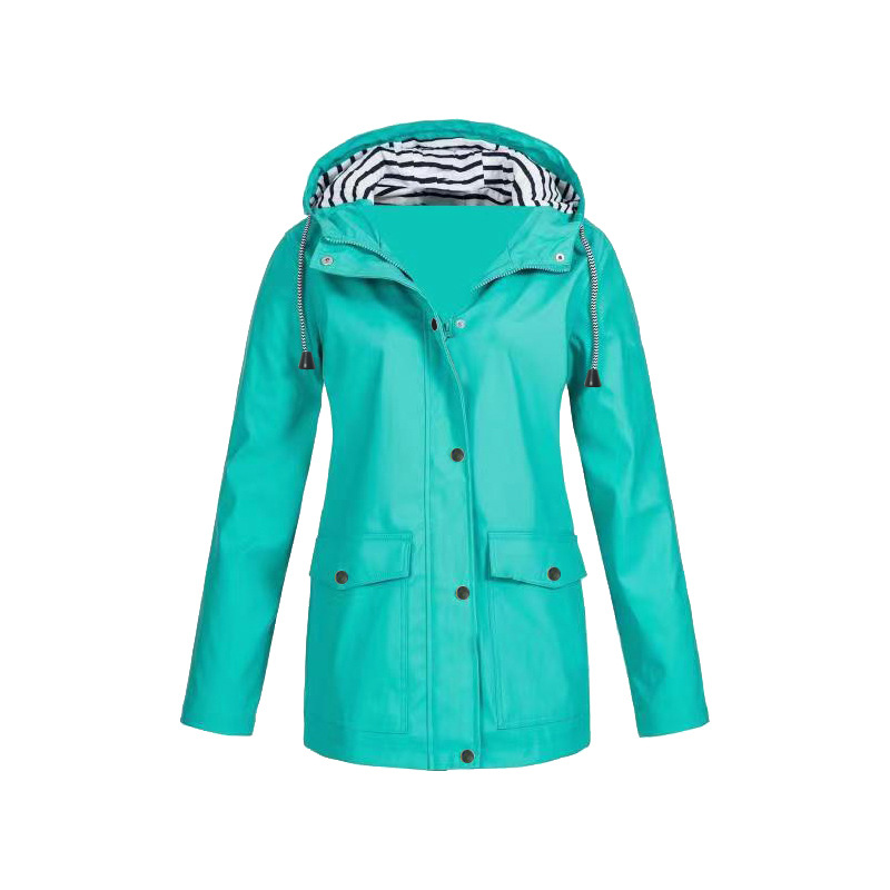 Ladies Rain Jacket – Waterproof & Modern