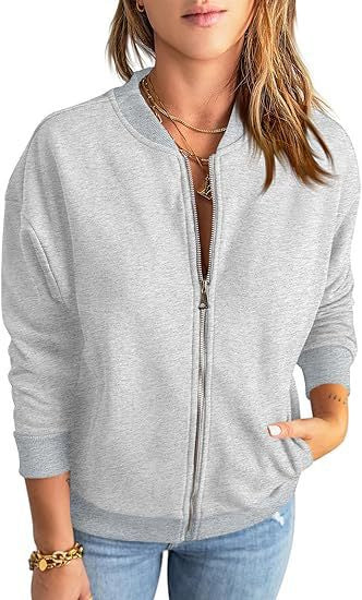 Ladies' Transitional Jacket with Zipper – Elegant & Modern