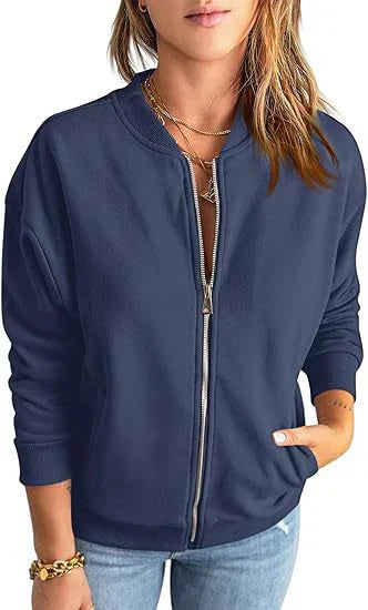 Ladies' Transitional Jacket with Zipper – Elegant & Modern