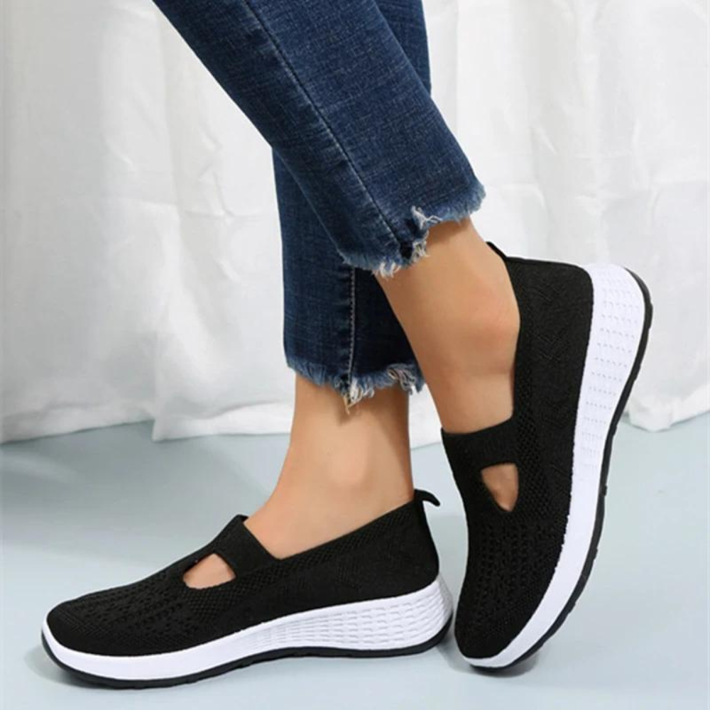 Oriana Women's Casual Shoes | Breathable Mesh, Ortho Design 0