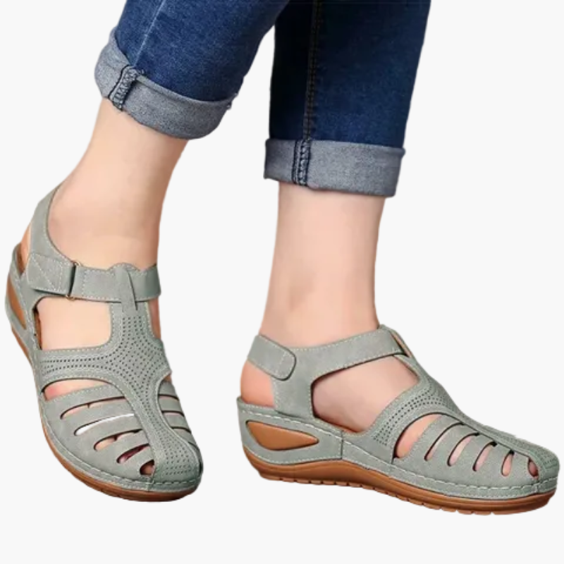 Oriana Women's Sandals | Orthopedic Support, Roman Style 2
