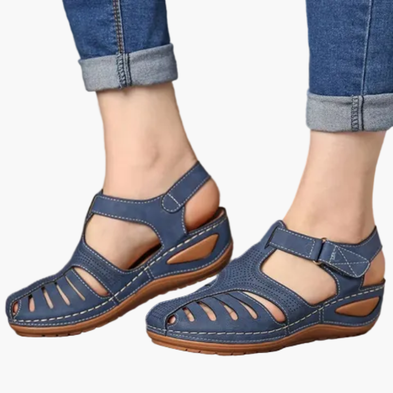 Oriana Women's Sandals | Orthopedic Support, Roman Style 3