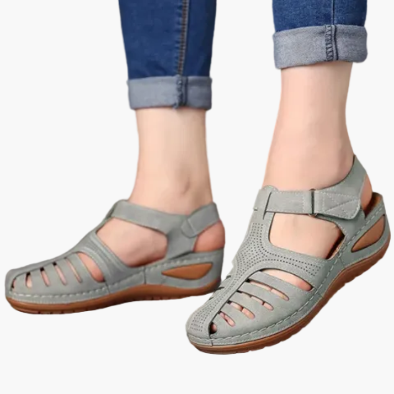 Oriana Women's Sandals | Orthopedic Support, Roman Style 4