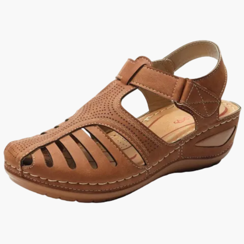 Oriana Women's Sandals | Orthopedic Support, Roman Style 9