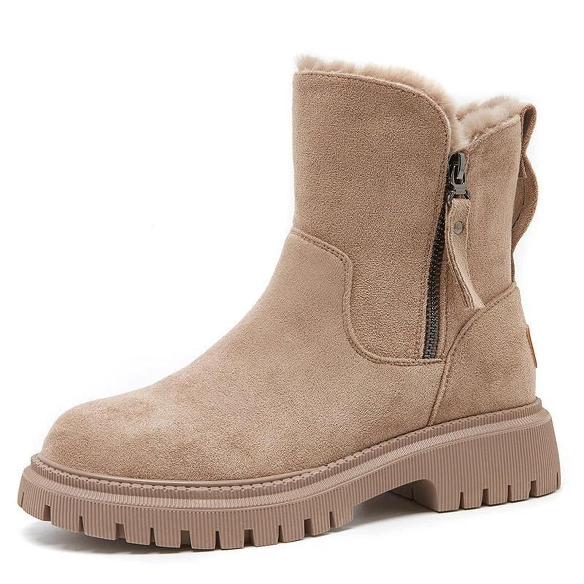 Orthopedic Winter Snow Boots with Comfort Insoles and Sturdy Grip for Optimal Support
