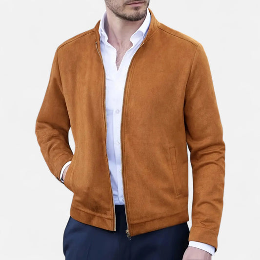 Owen Men's Bomber Jacket | Lightweight Polyester, Classic Autumn Winter Style 1