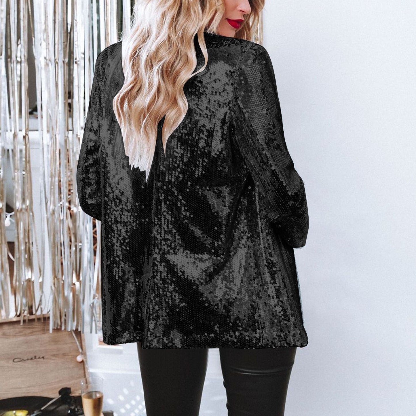 Glamour Sequin Blazer for Women | Lightweight and Elegant