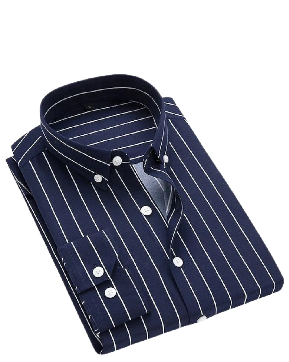 Parker Men's Striped Summer Shirt | Lightweight Cotton, Modern Slim Fit 2
