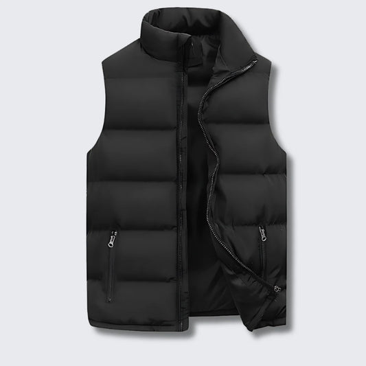 Quentin Men's Puffer Vest | Lightweight Insulated, Stitched Design 0