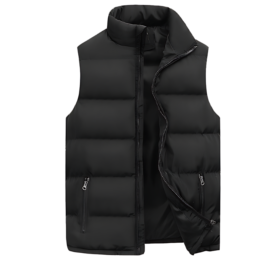 Quentin Men's Puffer Vest | Stylish Layering Essential, Polyester 1