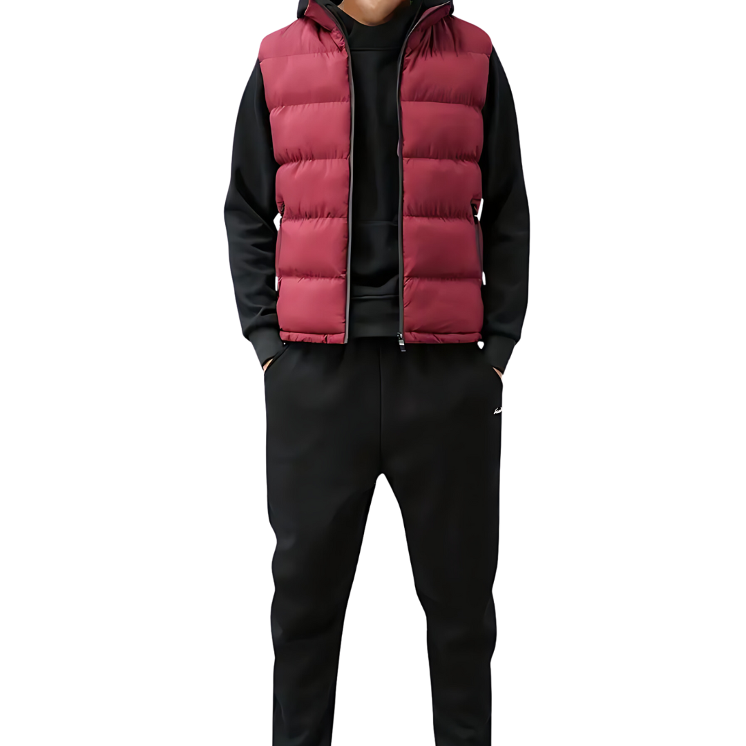 Quentin Men's Puffer Vest | Stylish Layering Essential, Polyester 4