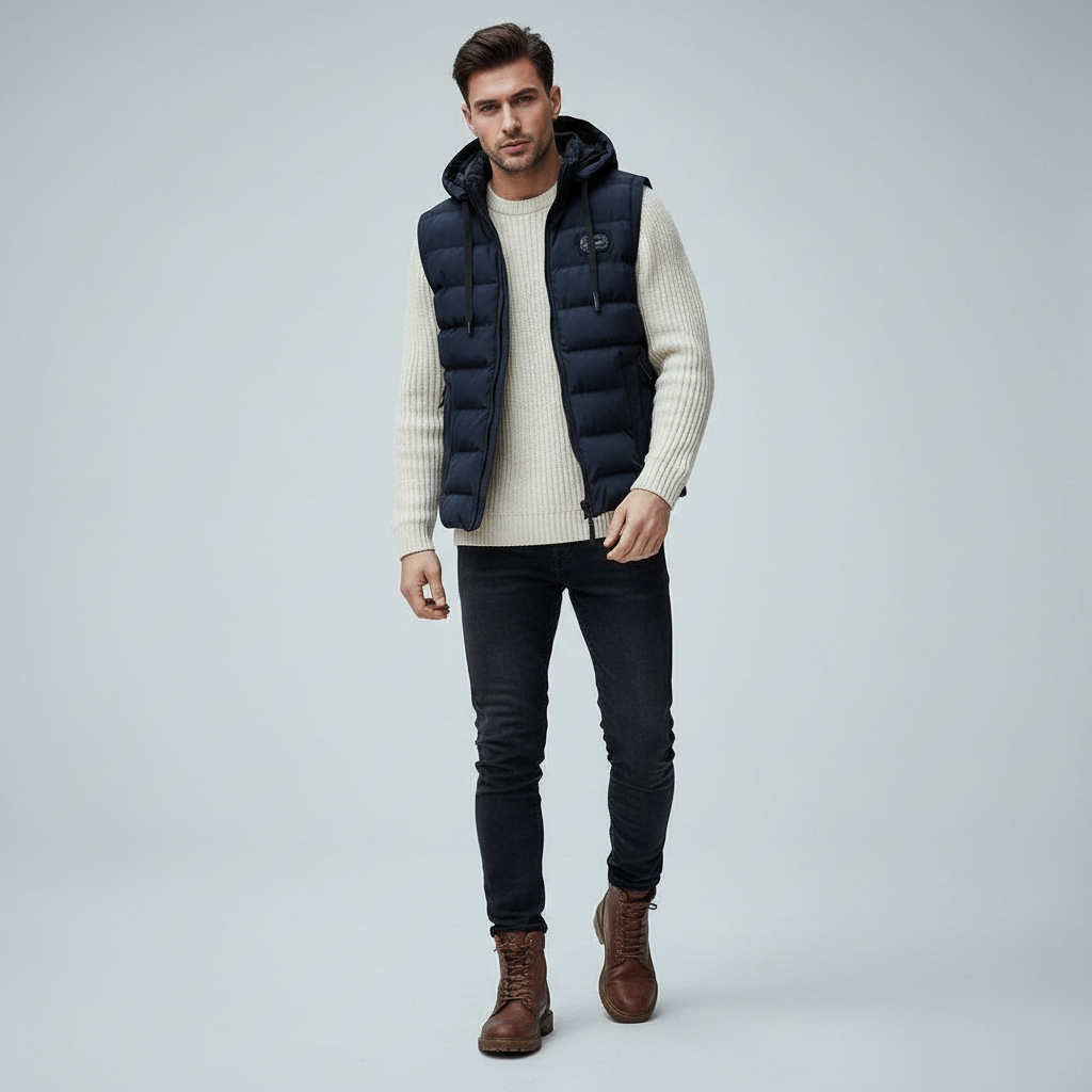 Quilted Women's Vest | Fleece Lined, Elegant Design 3