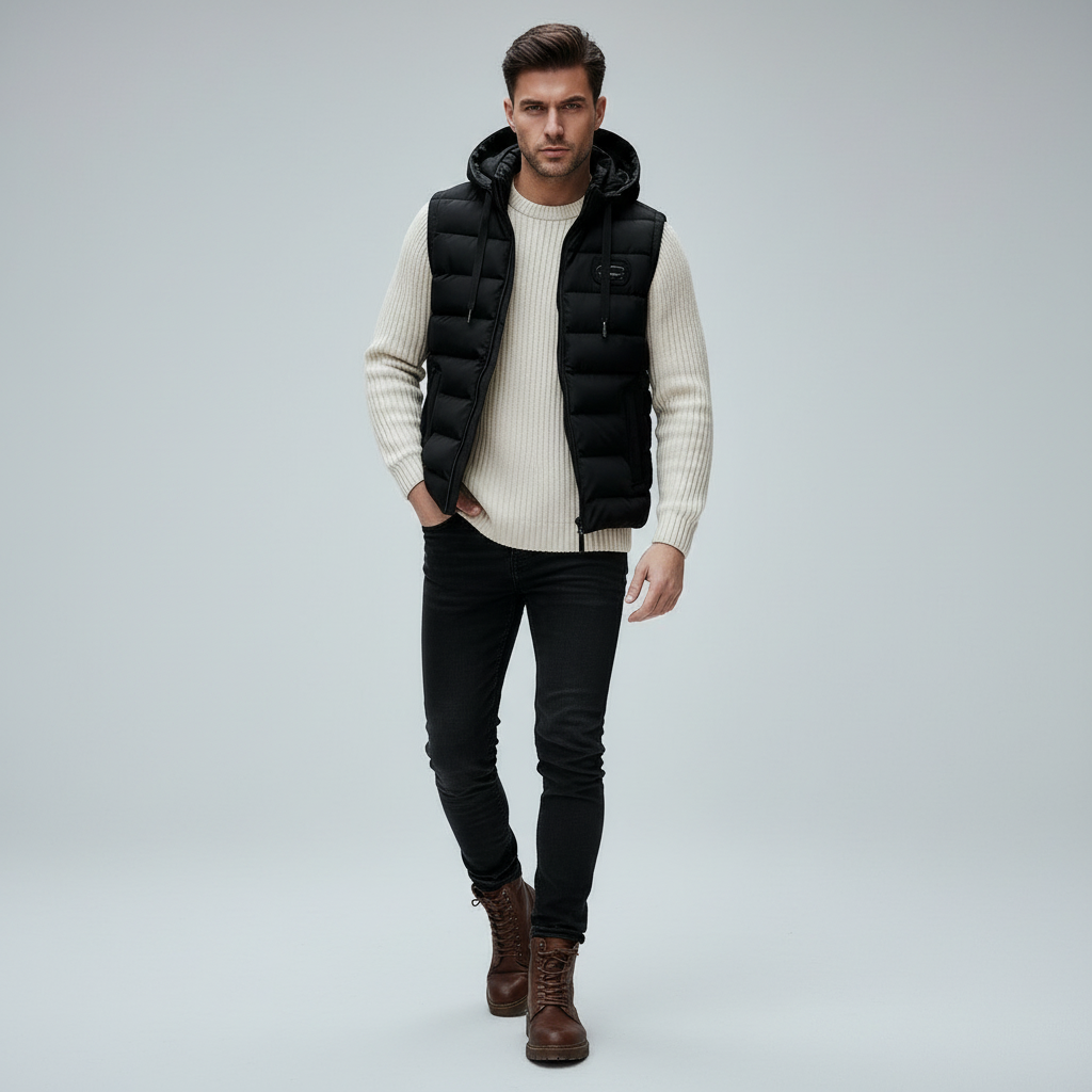 Quilted Women's Vest | Fleece Lined, Elegant Design 4