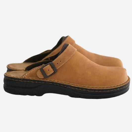 ELIAS | Orthopedic Leather Slippers for Men
