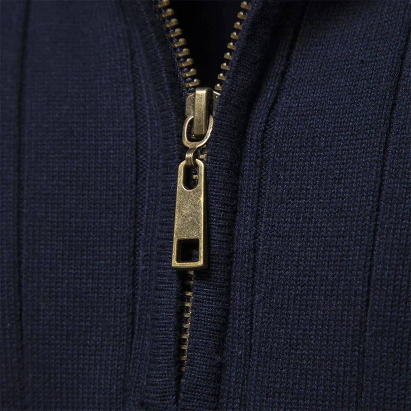 Rex Men's Half Zip Sweater | Soft Cotton-Polyester Blend, Lightweight Comfort 2