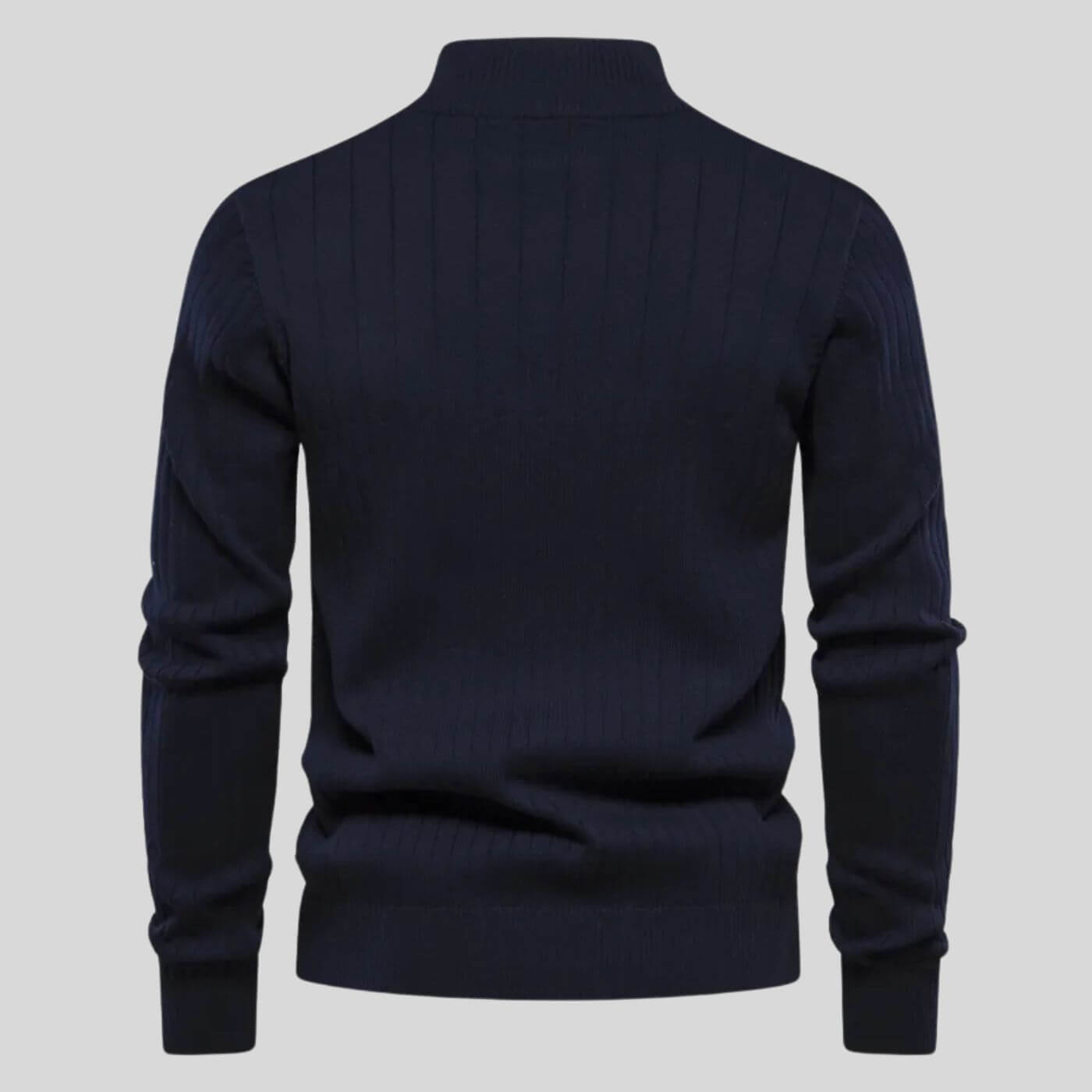 Rex Men's Half Zip Sweater | Soft Cotton-Polyester Blend, Lightweight Comfort 5
