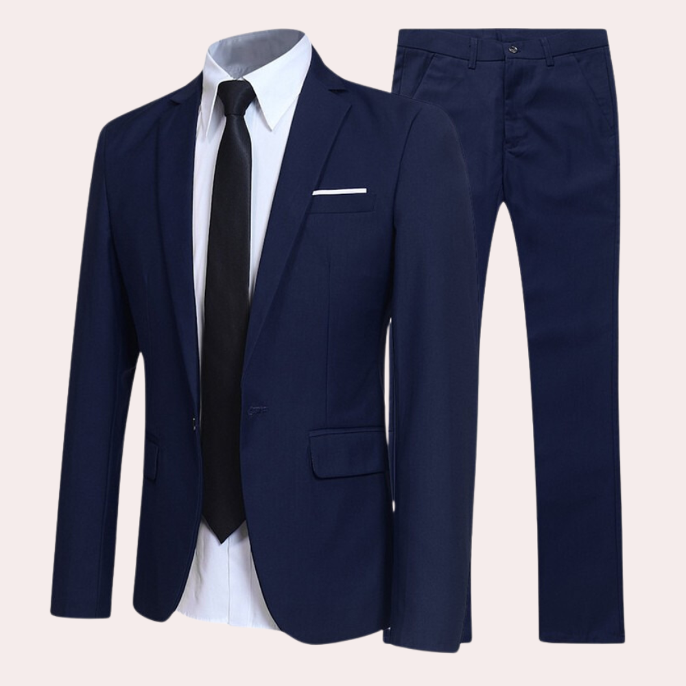 Riley Men's Suit | Modern Fit Two-Piece, High-Quality Fabric 2