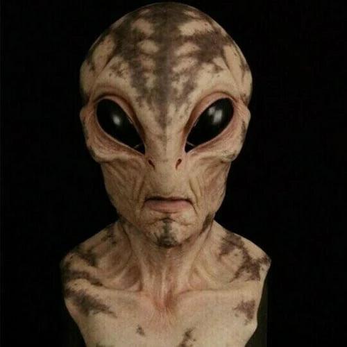 Rylan Unisex Realistic Alien Mask | Hand-Painted Latex and Silicone Design 2