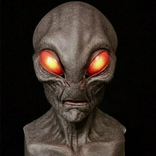 Rylan Unisex Realistic Alien Mask | Hand-Painted Latex and Silicone Design 4