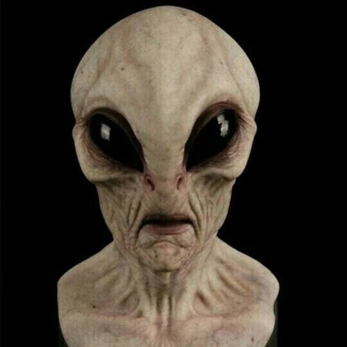 Rylan Unisex Realistic Alien Mask | Hand-Painted Latex and Silicone Design 5