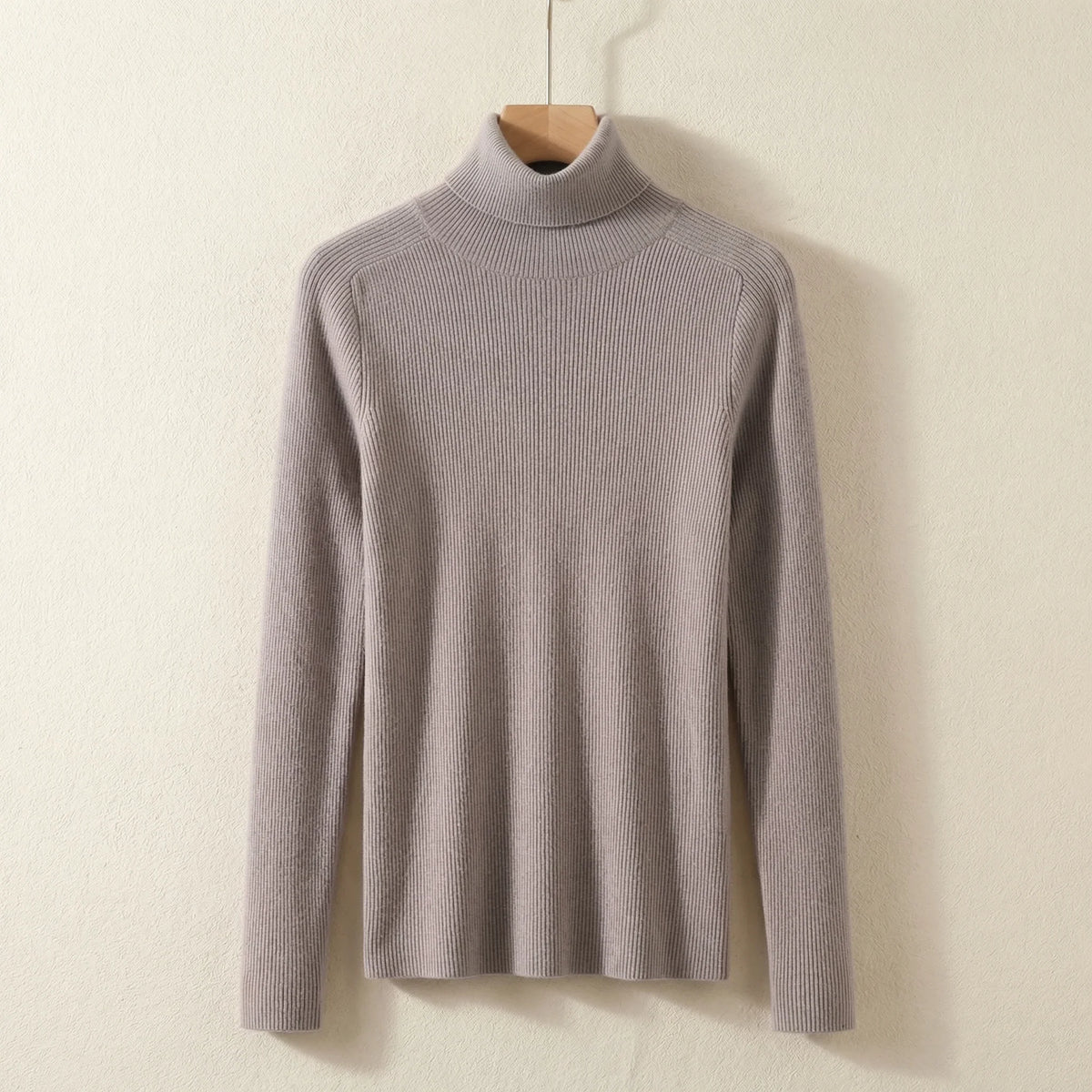 Rylan Unisex Turtleneck Sweater | Rib Knit, Raglan Sleeves, Straight Cut 0