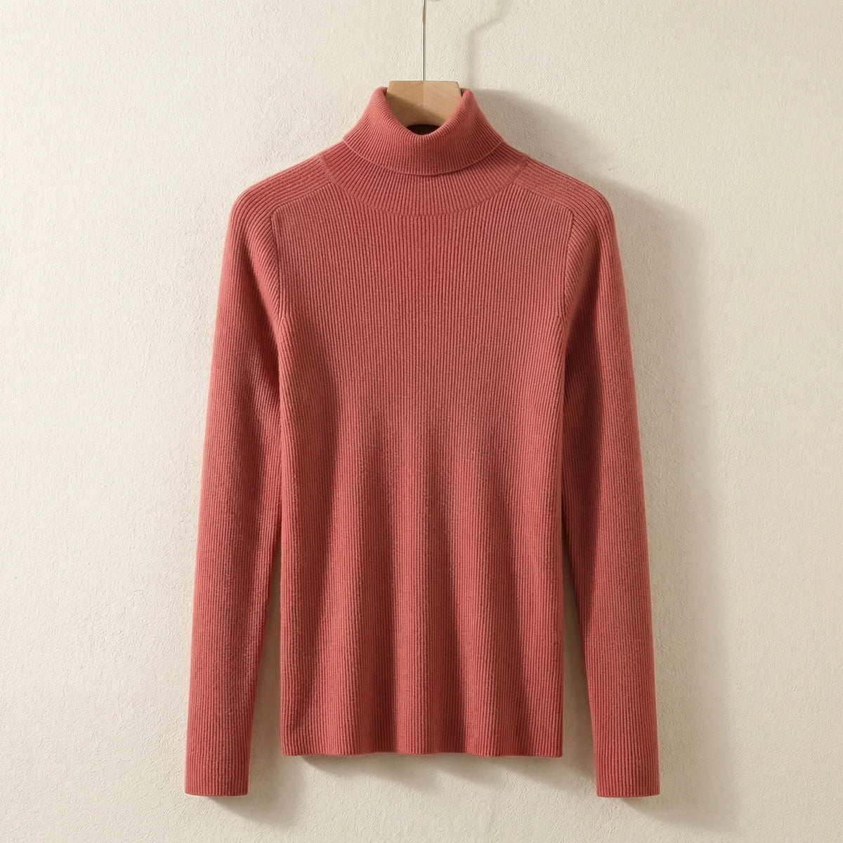 Rylan Unisex Turtleneck Sweater | Rib Knit, Raglan Sleeves, Straight Cut 2