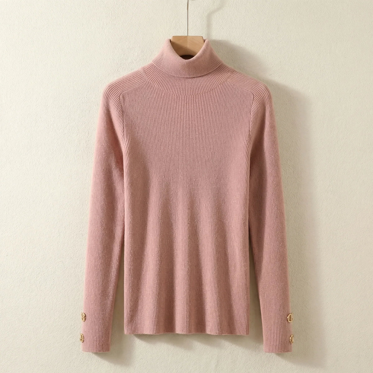 Rylan Unisex Turtleneck Sweater | Rib Knit, Raglan Sleeves, Straight Cut 3