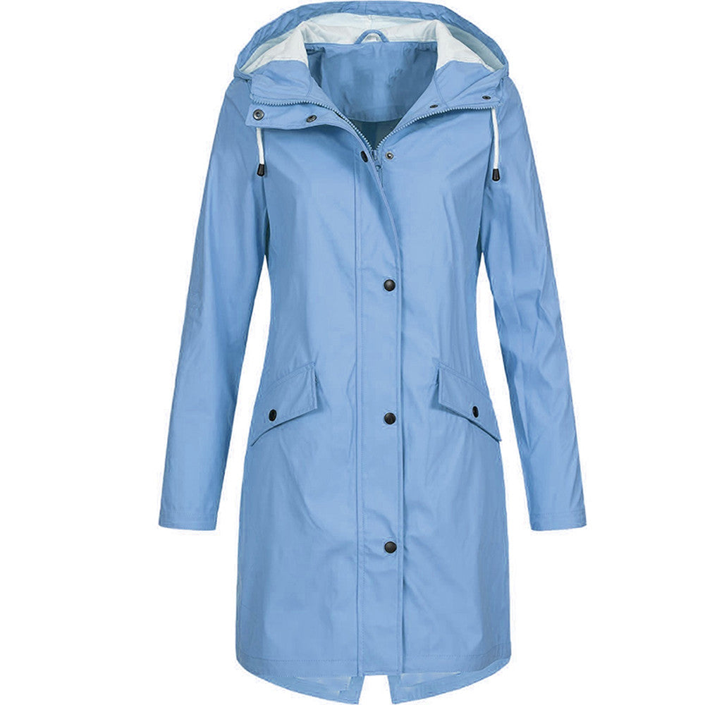 Stylish Women's Rain Jacket – Waterproof & Modern