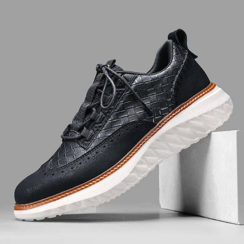 Dylan | Men's Lace Up Platform Walking Sneakers
