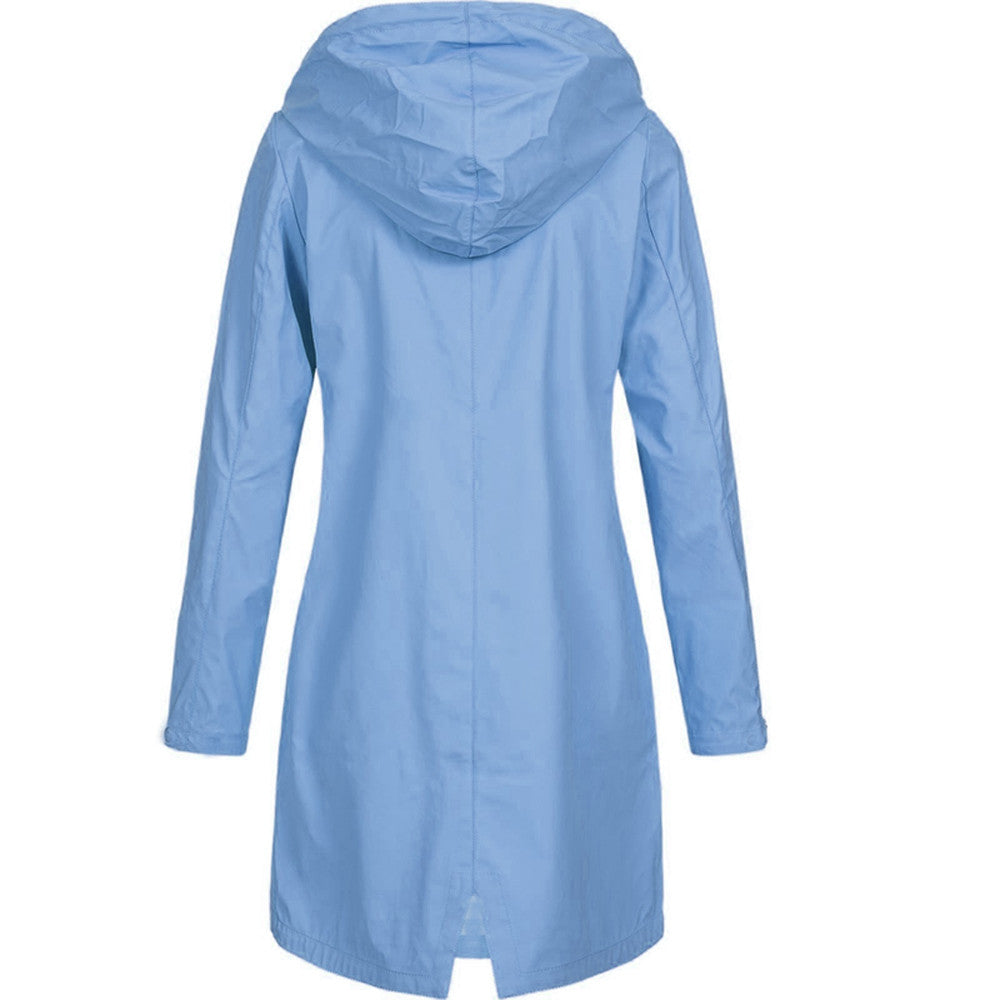 Stylish Women's Rain Jacket – Waterproof & Modern