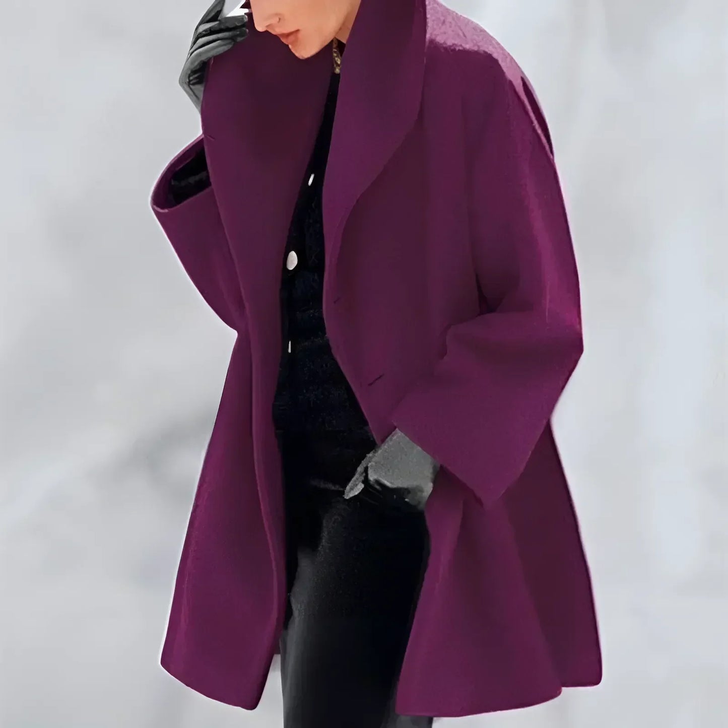 Melany | Women's Winter Classic Trench Coat | Warm
