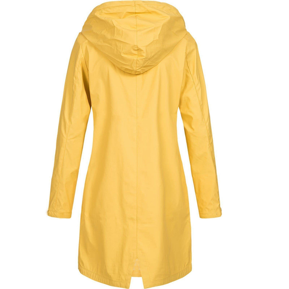 Stylish Women's Rain Jacket – Waterproof & Modern