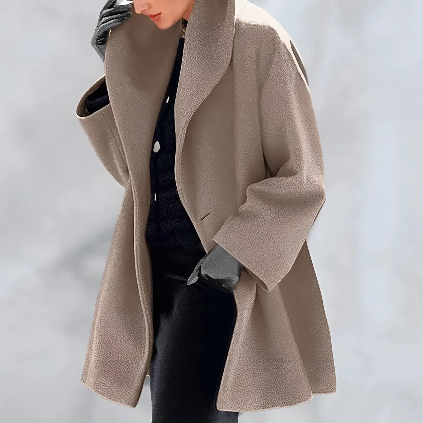 Melany | Women's Winter Classic Trench Coat | Warm